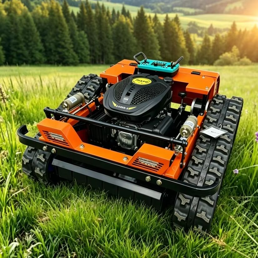 Agriculture Farming Robot - Fahrbare Rasenmäher mit Automatischer Fernsteuerung, Rasenpflege,